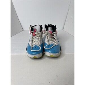 Nike Jordan 6 Rings White Blue Fury Cyber Youth Size 6Y Shoes CK0031-100